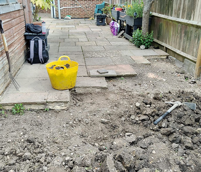 Garden renovation