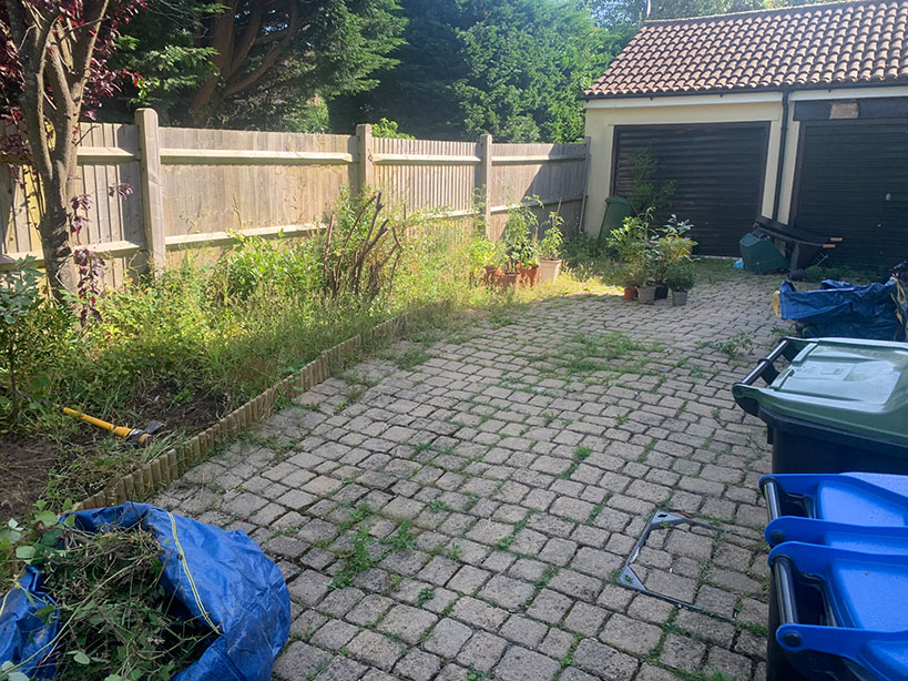 Garden renovation