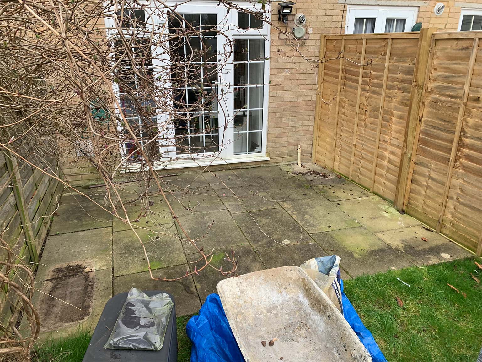 Garden renovation